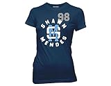 Ripple Junction Shawn Mendes Logo 98 Junior's T-Shirt Large Navy
