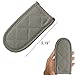 Evoio Hot Handle Covers, Cast Iron Skillet Handle Covers, Pot Pan Handle Covers, Heat Resistant Pot Pan Skillet Handle Holder Sleeves Mitt for Kitchen, BBQ and Baking Cookware (4-Pack Gray)