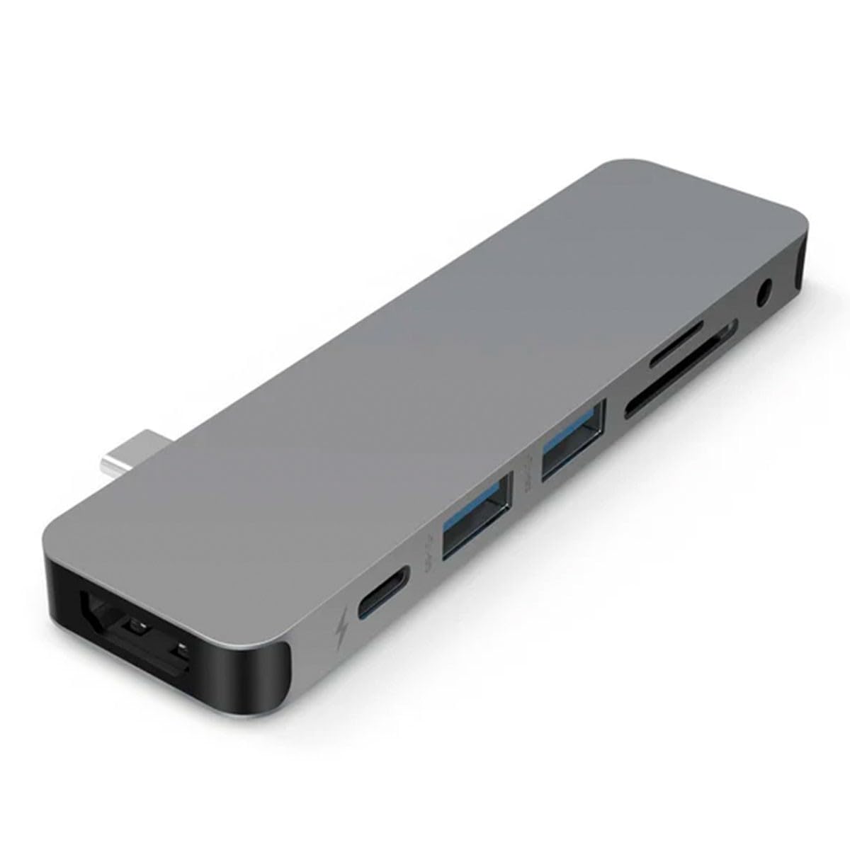 Targus HyperDrive SOLO 7-in-1 USB-C Hub - Grey, (GN21D)