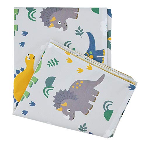 High Chair Splat Floor Mat by CLCROBD, 51" Waterproof Anti-Slip Food Splash Spill Mess Mat, Washable Portable Picnic Play Mat and Table Cloth for Arts and Crafts