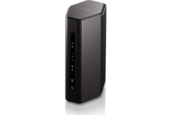NETGEAR Nighthawk Dual-Band WiFi 7 Router (RS150) - Router Only, BE5000 Wireless Speed (up to 5.0 Gbps) - Covers up to 2,250 sq. ft., 80 Devices - 2.5 Gig Internet Port – Free Expert Help