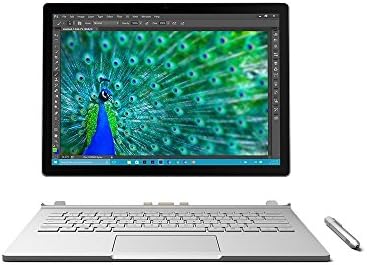 Microsoft Surface Book 13.5 inch Touchscreen Laptop (Intel Core i7, 16 GB RAM, 1 TB SSD, NVIDIA GeForce Graphics Card, Windows 10) - Silver