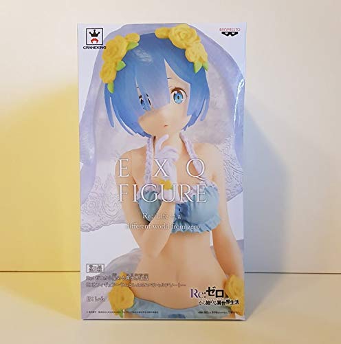 Banpresto. Re:Zero kara Hajimeru Isekai Seikatsu Figure Rem EXQ IMMEDIATELY AVAILABLE!
