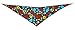 BANDANAS UNLIMITED Tie on Triangle Male Dog Bandanas for Small Dogs (3 Pack), 20