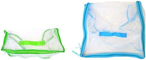 Toy Organizers Environmentally Friendly Portable Storage Mesh Bags (2 Pack)