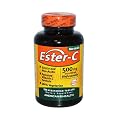American Health Ester C 500 with Citrus Bioflavanoids 225 Veg Tablets, 1 Pack