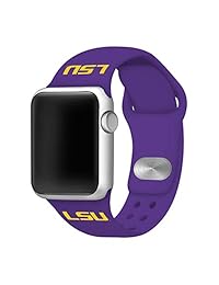 AFFINITY BANDS LSU Tigers   Correa deportiva de silicona compatible con Apple Watchs