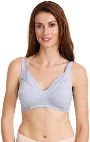 West Vogue Women's Full Cup Non Padded Non Wired Bra