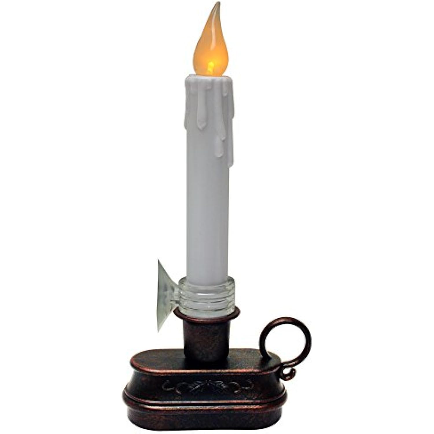 GE LED Flickering Window Candle, Battery Operated 9.5 in Tall eBay