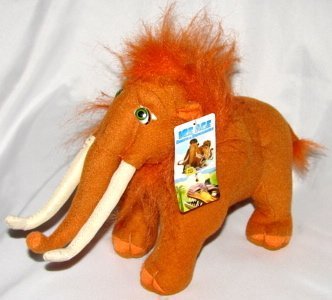 9' Ice Age Dawn of the Dinosaurs Manny Plush