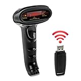 Wireless Automatic Barcode Scanner, Vindar Scanning Barcode Cordless Handheld Bar-code Reader For Library, Store, Supermarket, Warehouse