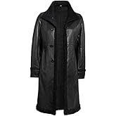 Blingsoul Leather Coats For Women - Real Lambskin Long Leather Jacket Womens