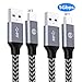sharllen USB C Cable, [2Pack 3FT] USB 3.1 GEN1 Type C Cable to USB 3.0 A Phone Charger Cable Nylon Braided Fast Charging Cord Data Line Compatible Samsung Galaxy S10/10+ Note9/8 S9/8/8+,LG V30,HTCU11