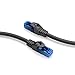 KabelDirekt – Network Cable – 10Gbps, for Maximum Fiber-Optic Internet Speed – 50ft, Available in 1-100ft – Ethernet & LAN Cable for Gigabit Networks, Router/Modem, RJ45 (Black/Blue)