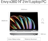 HP Envy x360 14" 2in1 Laptop Intel Core Ultra 7 16GB RAM 512GB SSD Win 11 Silver view 12