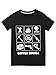 Battle Royale Boys' Gaming T-Shirt Size 10 Black