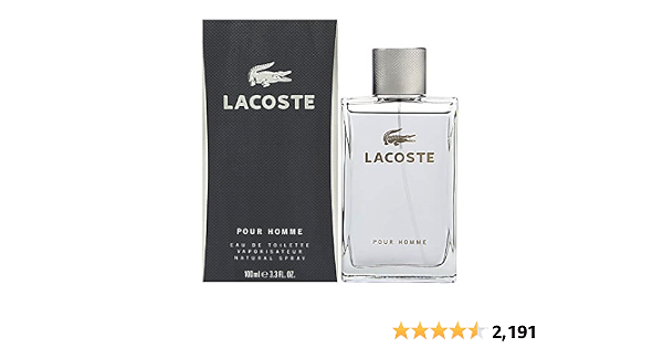 Lacoste Pour Homme Eau De Toilette 