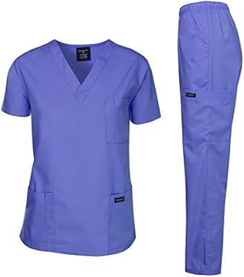 Dagacci Scrubs Medical Uniform Men Scrubs Set Medical Scrubs Top
