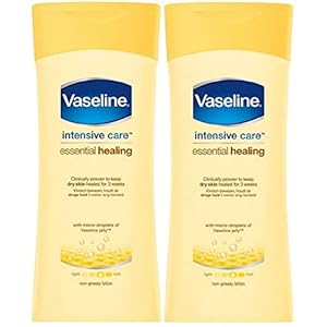 x2-Vaseline-Intensive-Care-Essential-Healing-Dry-Skin-Body-Lotion-200ml x2 Vaseline Intensive Care Essential Healing Dry Skin Body Lotion 200ml