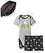 Gerber Baby Boys' Bodysuit, Short and Bucket Hat