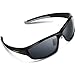 Torege Polarized Sports Sunglasses For Man Women Cycling Running Fishing Golf TR90 Unbreakable Frame TR034