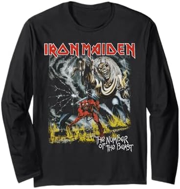 Amazon.com: Iron Maiden Brave New World Long Sleeve T-Shirt