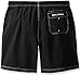 Nautica Men's Big-Tall Big and Tall Quick Dry Logo Solid Swim Trunk