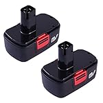 2Packs 19.2V 3.0Ah Replacement Battery for Craftsman DieHard C3 315.115410 315.11485 130235021 130235021 GERIT BATT