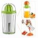 Handheld Vegetable Spiralizer and Manual Juicer, 2 in 1 Kitchen Gadget Vegetable Spiral Slicer Grater Cutter + Lemon Citrus Squeezer Orange Juicer Orange Juice Extractor