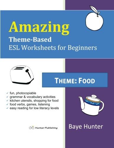 Amazing Theme-based ESL Worksheets for Beginners: Food