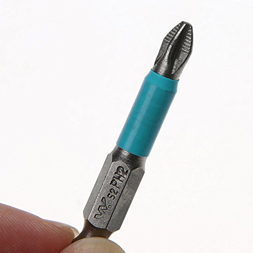 Easydiag - 10pcs 50mm Anti Slip Hex Shank Ph2 Cross Head Screwdriver Bits Blue Magnetic Screw Driver Insert - Magnetic Case Insert Socket Holder Storage Extension Screwdriver Cross Assortment He