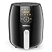 SimpleTaste Air Fryer for Delicious, Low Calories Food, Rapid Air Circulation Technology, 8 Smart Preset Programs Cooks Food Fast and Evenly, Digital Screen, 1500 Watt, 3.2QT