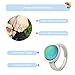MOJO JEWELRY Basic Classic Antique Sterling Silver Plated Ring Round Stone Color Change Mood Rings MJ-RS036