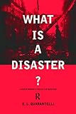 What is a Disaster?: A Dozen Perspectives on the Question