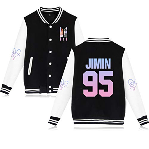 Kpop Love Yourself Answer Baseball Uniform Jacket Unisex Hoodie Jimin Jungkook Sweater Sweatshirt - Thumbnail 6
