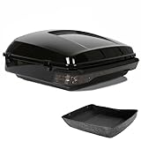 TCMT 10.7" Chopped Pack Trunk Luggage Smoke LED