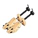 Unisex Professional 2-Way Shoe Tree Stretcher Size 4-13, Adjustable Length & Width, Wood Shaper Set of 2 (A pair-L:(Men:10-13|Women:10-12), Wood)