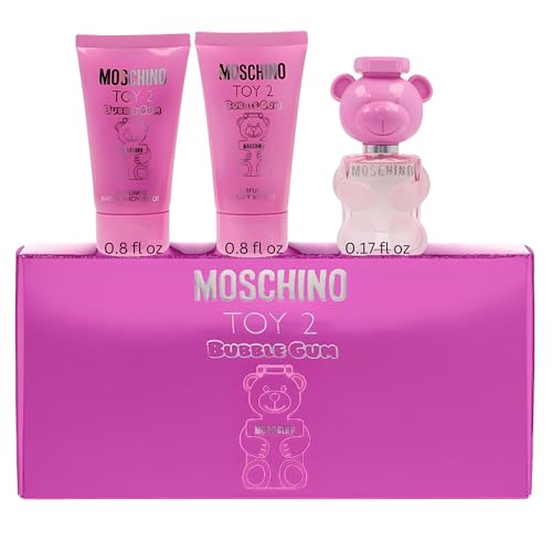 MOSCHINO Toy Bubble Gum 3-Piece Set for Women, Oz Eau De
