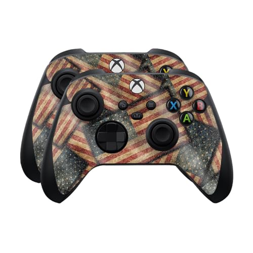 Glossy Glitter Skin Compatible with Microsoft Xbox Series X|S Controller (2 Pac…