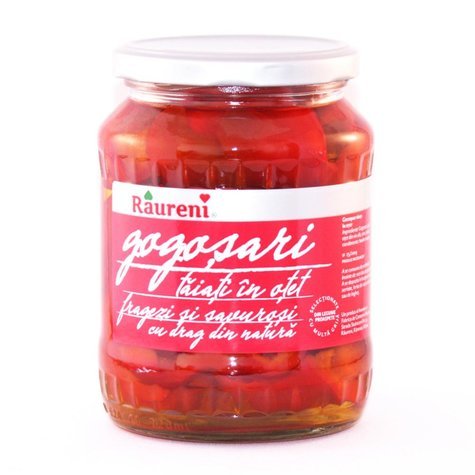 RAURENI ROMANIAN GOGOSARI PEPPER HALVES 680g