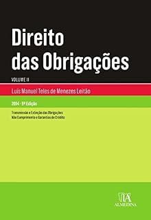 Livro Direito das Obrigações - Volume II - 9.ª Edição