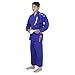 Elite Sports Ibjjf Ultra Light Bjj Brazilian Jiu Jitsu Gi for Kids with Preshrunk Fabric and Free Belt C00, Blue