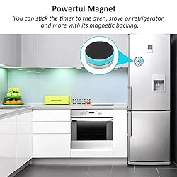 BRAPILOT Visual Kitchen Countdown Timer Wind Up