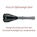 UniqueFire 1508 T75(75MM) LED Flashlight Convex Zoomable Fresnel Lens Infrared LED Torch Light for Night Vision, Night Fishing