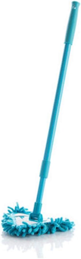 QAQ Retractable Triangular Mop Microfiber Mop 180° Rotation Clean No Dead Ends,Blue,OneSize