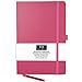 RICCO BELLO Classic Ruled Notebook with Pen Loop / 5.7 x 8.4 inches (Pink)