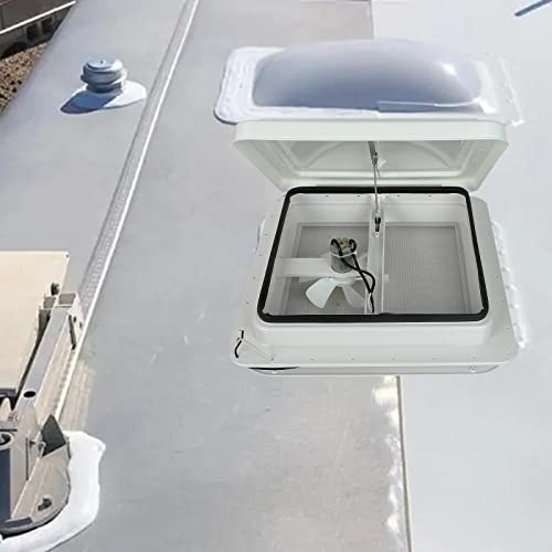 2 Pack 14" Universal Roof Vent Cover Vent Lid Replacement for RV