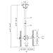 VIVO TV Ceiling Mount Height Adjustable and Tilt for LCD LED Flat Screen 32