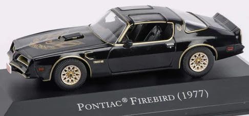 MAG PP03 1:43 Pontiac Firebird Trans AM (1977) in Black - American Car Collection Diecast Model Replica
