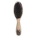 Kent BRD5 Men's Beard and Mustache Brush - Hand-Mixed Horsehair and Nylon Blend for Flawless Shaping and Grooming, Ergonomic Pistol-Like Grip Wood Handle, Dry or Wet Beard, Distributes Oils/Balms